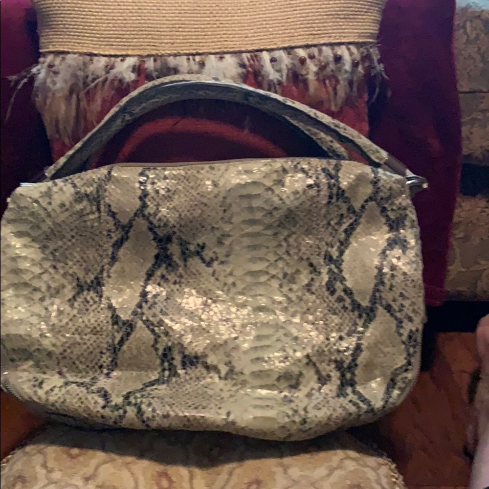 Mondani Snake Print Bag